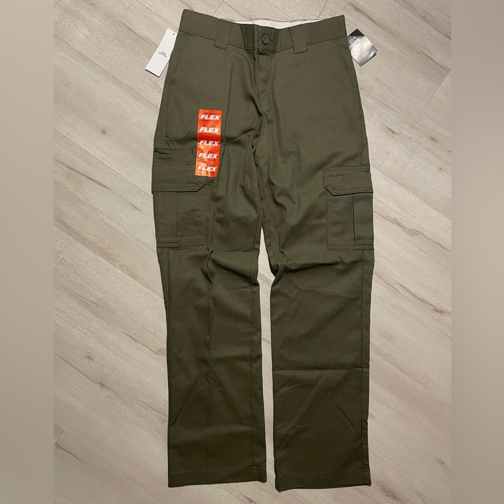 Green UO X Dickies Cargo Pants